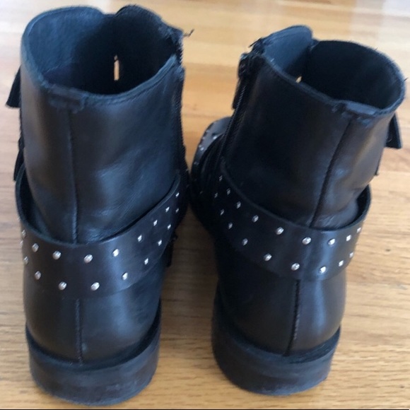 TOPSHOP Amy Studded Biker Boot - Picture 4 of 7